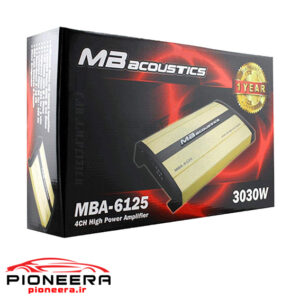 MBacoustics MBA-6125 آمپلی فایر ام بی آکوستیک