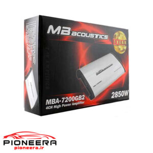 MBacoustics MBA-7200 آمپلی فایر ام بی آکوستیک