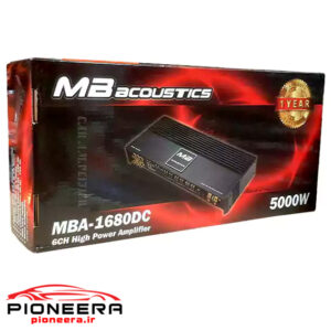 MBacoustics MBA-1680DC آمپلی فایر ام بی آکوستیک
