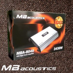 MBacoustics MBA-8040 آمپلی فایر ام بی آکوستیک