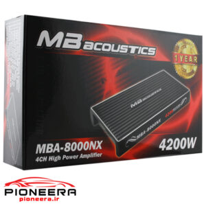 MBacoustics MBA-8000NX آمپلی فایر ام بی آکوستیک