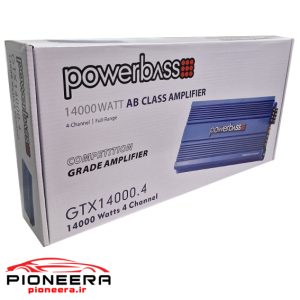 powerbass GTX14000.4 آمپلی فایر پاوربیس