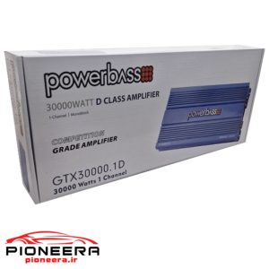 powerbass GTX30000.1D آمپلی فایر پاوربیس
